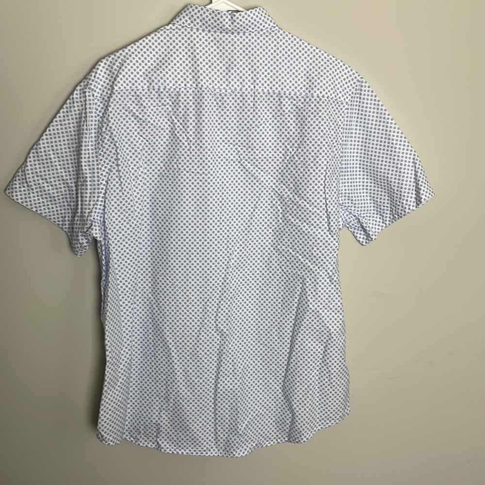 Denim & Flower Ricky Singh Slim Fit Casual Button Down Short Sleeve- size Large - Picture 2 of 12